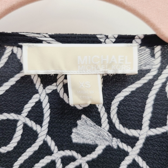 Michael Kors Chainlink Blouse - Picture 4 of 10